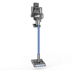 Пылесос Dreame T20 Pro, беспроводной, вертикальный, 450 Вт, 600 мл, серо-синий - фото 51395256