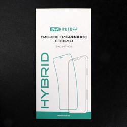Защитное стекло Krutoff, для Samsung Galaxy A32, полный клей, чёрное - фото 51395345
