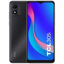 Смартфон TCL 305i, 6.52", 2 Гб, 64 Гб, 13 Мп, 5 Мп, 2 Sim, LTE, 4000 мАч, черный - фото 51395496