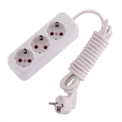 Удлинитель LEZARD 720-0303-301 Lila, 3х3м, 16А, IP20 - фото 51395590