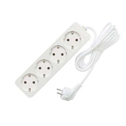 Удлинитель Союз 481S-6405, 4х5м, 16А, IP20, 3.5кВт, ПВС - фото 51395666