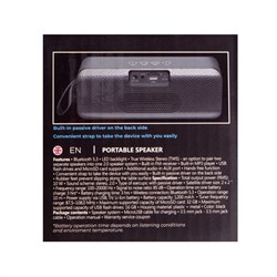 Портативная колонка Defender Q1, 10Вт, 1200мАч, BT, FM, USB, microSD, AUX, подсветка - фото 51395859