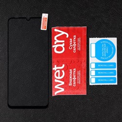 Защитное стекло mObility, для Honor X7 2022, полный клей, черное - фото 51396196