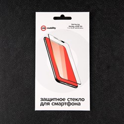 Защитное стекло mObility, для Samsung Galaxy A22s 5G, полный клей, черное - фото 51396459