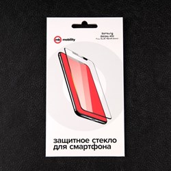 Защитное стекло mObility, для Samsung Galaxy A52, полный клей, черное - фото 51396499