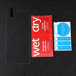 Защитное стекло mObility, для Tecno POP 6 PRO, полный клей, черное - фото 51396560