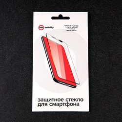 Защитное стекло mObility, для Xiaomi Mi 11 Lite 5G/ 11 Lite 5G NE 2021, полный клей, черное - фото 51396637