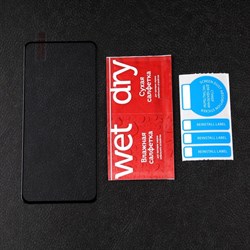 Защитное стекло mObility, для Xiaomi Poco X4 Pro 5G, полный клей, черное - фото 51396674