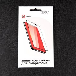 Защитное стекло mObility, для Xiaomi Redmi A1+, полный клей, черное - фото 51396716