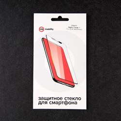 Защитное стекло mObility, для Xiaomi Redmi Note 11, полный клей, черное - фото 51396736