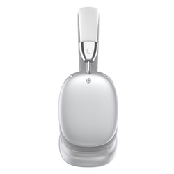 Наушники PERO BH02 ULTIMATE, беспроводные, BT 5.0, микрофон, 300 мАч, до 12 часов, серебристые - фото 51397333