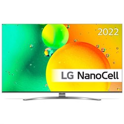 Телевизор LG 43NANO786QA, 43", 3840x2160, DVB-T2/C/S/S2, HDMI 3,USB 2, Smart TV, серебристый - фото 51397844
