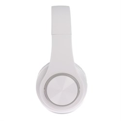 Наушники Т47, беспроводные, полноразмерные, BT, microSD, FM, микрофон, AUX, белые - фото 51398669