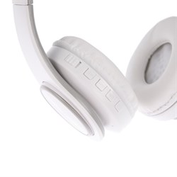 Наушники Т47, беспроводные, полноразмерные, BT, microSD, FM, микрофон, AUX, белые - фото 51398671