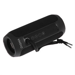 Портативная колонка Digma D-PS1510, 10Вт, BT, microSD,USB,AUX,FM, 1200мАч, черная - фото 51398866