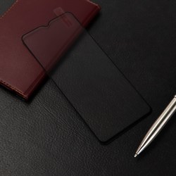 Защитное стекло MB mobility для Realme C30s, Full Screen, полный клей, черное - фото 51399649