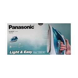 Утюг PANASONIC NI-M 250TGTH GREEN, 1550 Вт, 15 г/мин, пар удар 75 г/мин, 210 мл, зелёный - фото 51399787