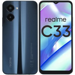 Смартфон Realme C33, 6.5", IPS, 2 sim, 3 Гб, 32 Гб, 50 Мп, 5 Мп, 5000 мАч, черный - фото 51400171