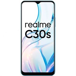 Смартфон Realme C30s, 6.5", 3 Гб, 64 Гб, 8Мп, 5Мп, microSD, 2sim, 5000мАч, синий - фото 51400232