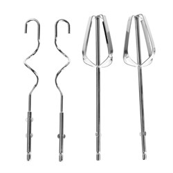 Миксер Irit IR-5400, ручной, 150 Вт, 2 насадки, 7 скоростей, бело-синий - фото 51400511