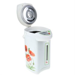 Термопот Galaxy GL 0606, 900 Вт, 5 л, рисунок "маки" - фото 51400634