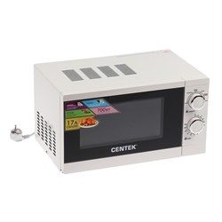 Микроволновая печь Centek CT-1577, 17 л, 700 Вт, белый - фото 51400911