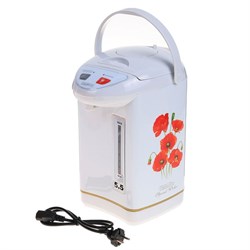 Термопот WILLMARK WAP-553UW, 800 Вт, 5.5 л, 3 способа подачи воды, белый - фото 51401120