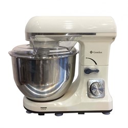 Миксер Gemlux GL-SM5.5CR, планетарный, 1000 Вт, 5 л, 6 скоростей, 3 мешалки, цвет кремовый - фото 51401444