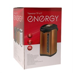 Термопот ENERGY TP-617, 5 л, 750 Вт, белый  с рисунком - фото 51401854