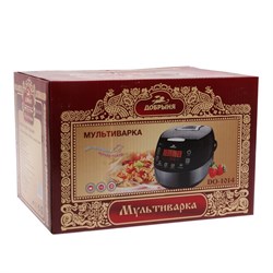 Мультиварка "Добрыня" DO-1014, 860 Вт, 5 л, 16 программ, антипригарная чаша - фото 51401889