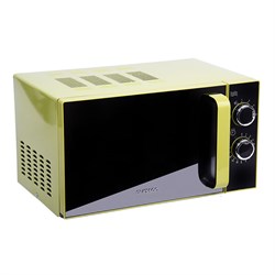 Микроволновая печь Oursson MM2005/GA, 1200 Вт, 20 л, таймер, чёрно-зелёная - фото 51402066