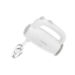 Миксер Irit IR-5436, ручной, 200 Вт, 2 насадки, 5 скоростей, белый - фото 51402283