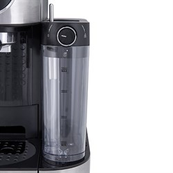 Кофеварка Kitfort KT-703, рожковая, 1470 Вт, 1.2 л / 0.7 л, чёрно-серебристая - фото 51402365