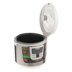 Мультиварка OPTIMA MC-5101, 900 Вт, 5 л, 11 программ, серебристо-белая - фото 51402807