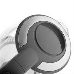 Чайник электрический BRAYER BR1044, стекло, 2 л, 2200 Вт, автоотключение, серый - фото 51403042