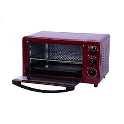 Мини-духовка Oursson MO1402/DC, 1200 Вт, 14 л, 3 режима, 100-250°С, бордовая - фото 51403161