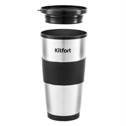 Кофеварка Kitfort KT-729, капельная 650 Вт, 0.35 л, серебристо-чёрная - фото 51403331