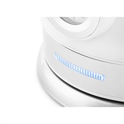 Чайник электрический Kitfort KT-694-1, металл, 1.7 л, 2200 Вт, автоотключение, белый - фото 51403433