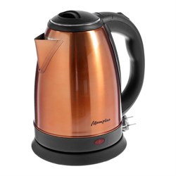 Чайник электрический «Матрёна» MA-002, металл, 1.8 л, 1500 Вт, цвет медь - фото 51403502