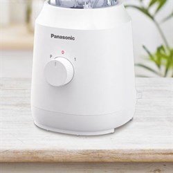 Блендер Panasonic MXEX1011WTQ, стационарный, 400 Вт, 1 л, 1 скорость, белый - фото 51403947