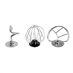 Миксер Sakura SA-6327R, планетарный, 1000 Вт, 3.5 л, 6 скоростей, 3 насадки, красный - фото 51403965