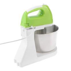 Миксер МАТРЁНА MA-015, стационарный, 150 Вт, 2 л, 7 скоростей, бело-зелёный - фото 51403984