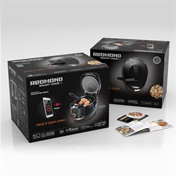 Мультиварка REDMOND RMK-CB391S, 1000 Вт, 5 л, 50 программ, антипригарное покрытие, чёрная - фото 51404706