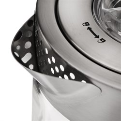 Чайник электрический Windigo LSK-1807, стекло, 1.7 л, 2200 Вт, регулировка t° - фото 51404885