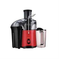 Соковыжималка Oursson JM3400/RD, центробежная, 500 Вт, 0.8/1.5 л, 70 об/мин, красно-чёрная - фото 51405188