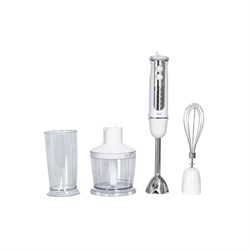 Блендер JVC JK-HB5036, погружной, 1200 Вт, 600 мл, 5 скоростей, белый - фото 51405330