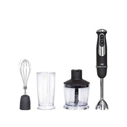 Блендер JVC JK-HB5123, погружной, 1200 Вт, 600 мл, 5 скоростей, чёрный - фото 51405360