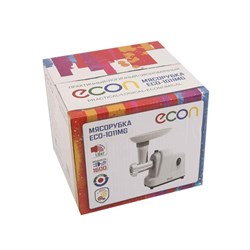 Мясорубка электрическая Econ ECO-1011MG, 1600Вт, реверс, 1 скорость, цвет белый - фото 51405569