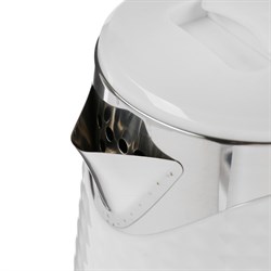 Чайник электрический Irit IR-1366, металл, 1.8 л, 1500 Вт, бело-серебристый - фото 51406046