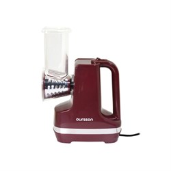 Мультирезка Oursson MS2050/DC, 150 Вт, 5 насадок, тёмная вишня - фото 51406188